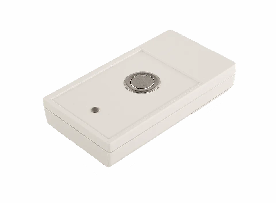 Noccela Andon Button, a white wireless call button